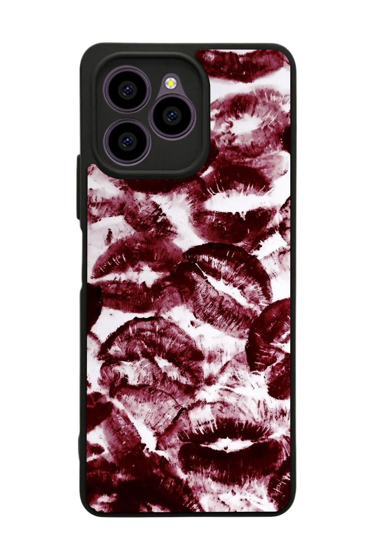 Omix X6 Uyumlu Dudak Tasarımlı Glossy Premium Kılıf