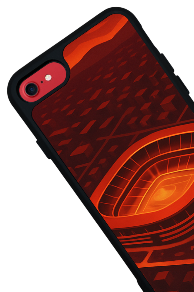 iPhone 7 Uyumlu Aslan Tasarımlı Glossy Premium Kılıf