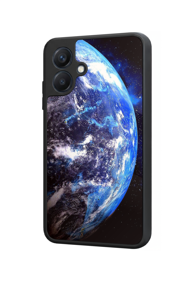 Samsung Galaxy A07 Uyumlu Ay Tasarımlı Glossy Premium Kılıf