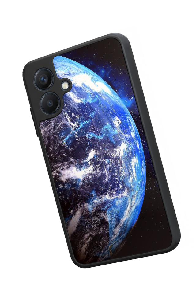 Samsung Galaxy A07 Uyumlu Ay Tasarımlı Glossy Premium Kılıf