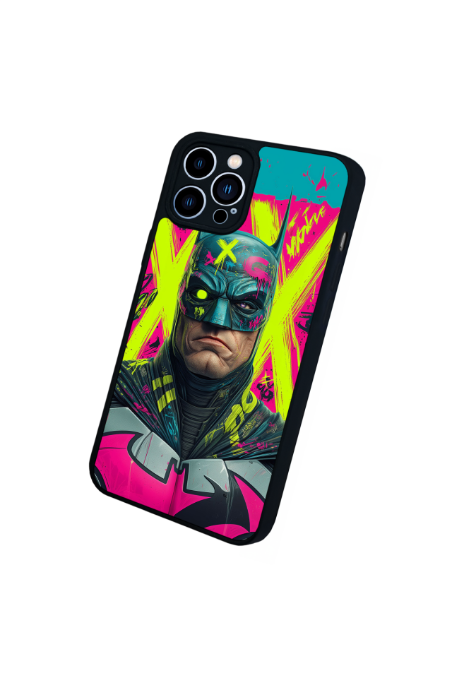 iPhone 12 Pro Max Uyumlu Batman Tasarımlı Glossy Premium Kılıf