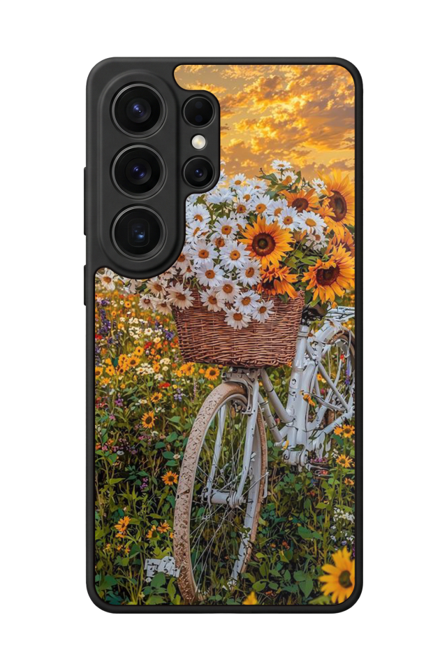 Samsung Galaxy S26 Ultra Uyumlu Cicek Tasarımlı Glossy Premium Kılıf