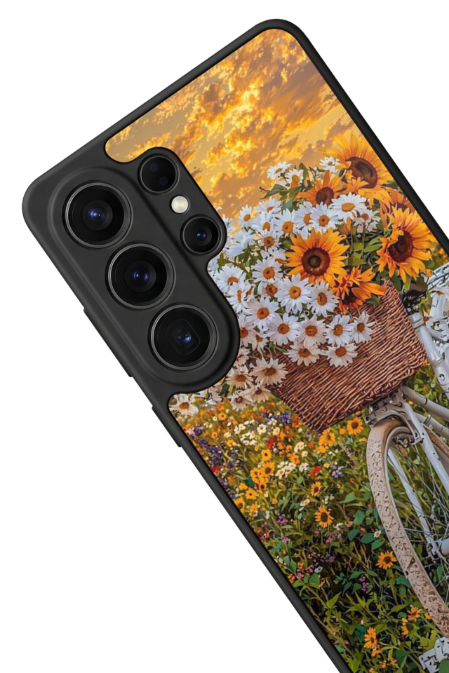 Samsung Galaxy S26 Ultra Uyumlu Cicek Tasarımlı Glossy Premium Kılıf