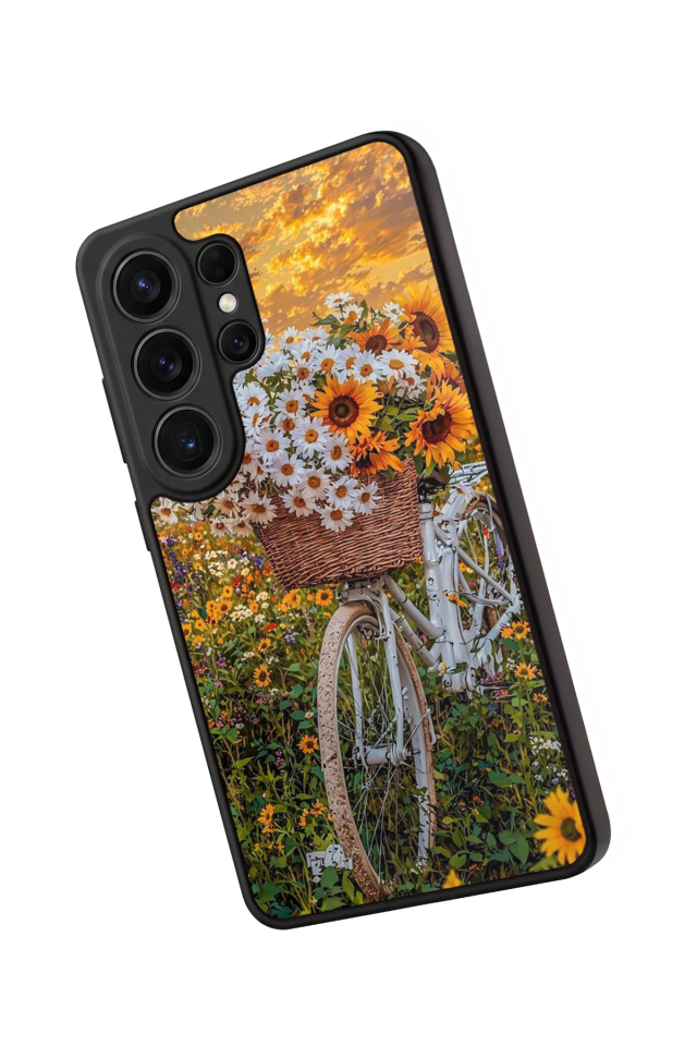 Samsung Galaxy S26 Ultra Uyumlu Cicek Tasarımlı Glossy Premium Kılıf