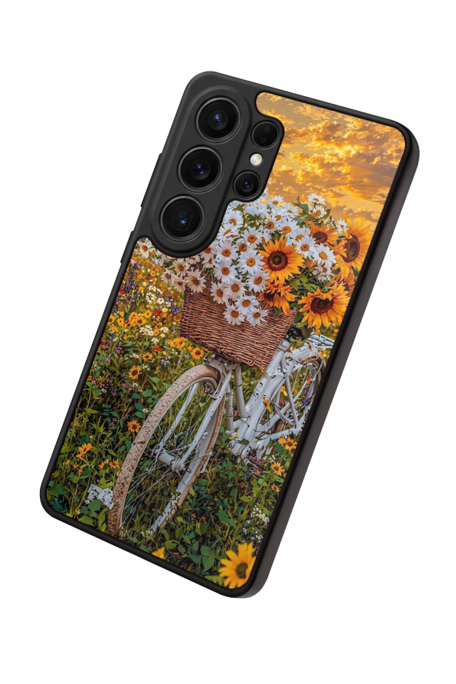 Samsung Galaxy S26 Ultra Uyumlu Cicek Tasarımlı Glossy Premium Kılıf