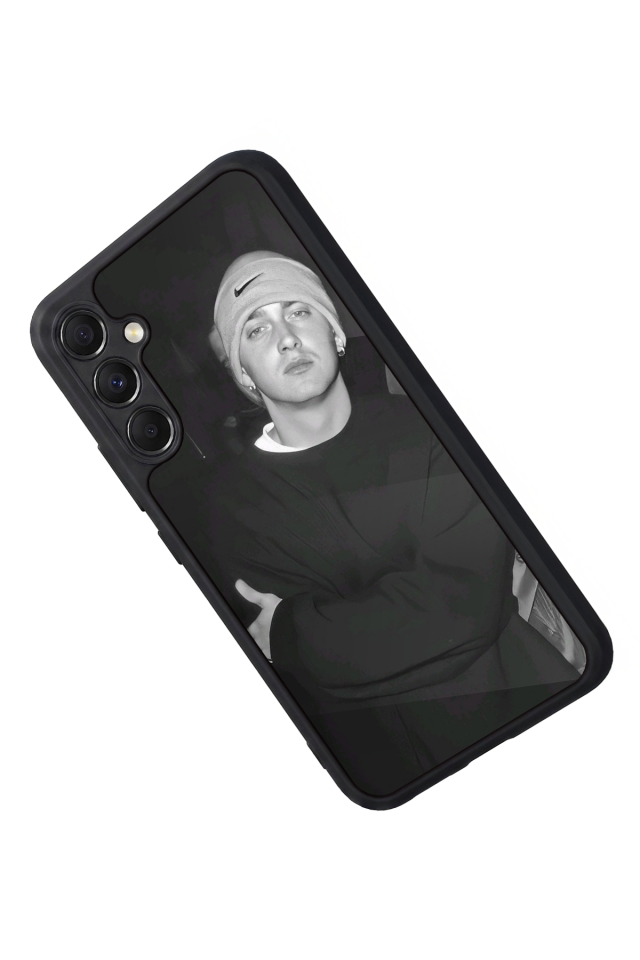 Samsung Galaxy A34 Uyumlu Eminem Tasarımlı Glossy Premium Kılıf