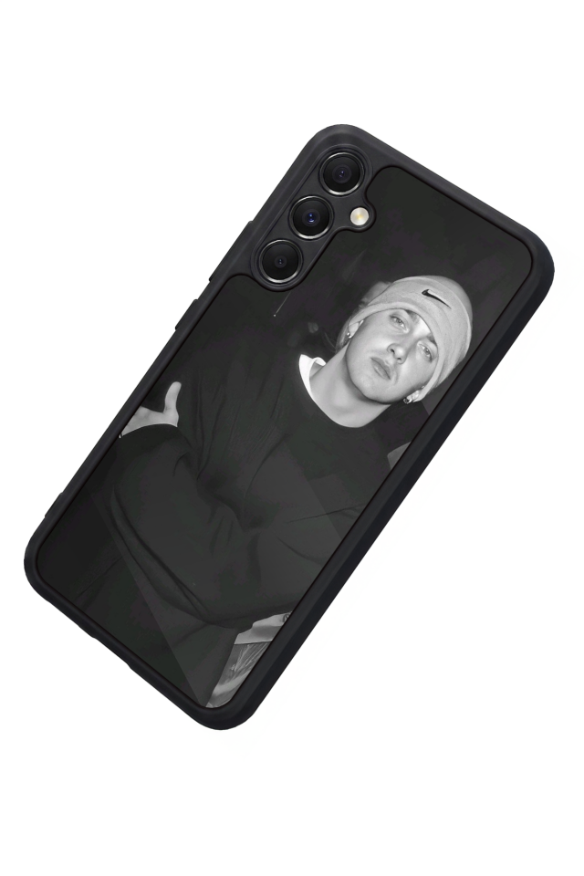 Samsung Galaxy A34 Uyumlu Eminem Tasarımlı Glossy Premium Kılıf