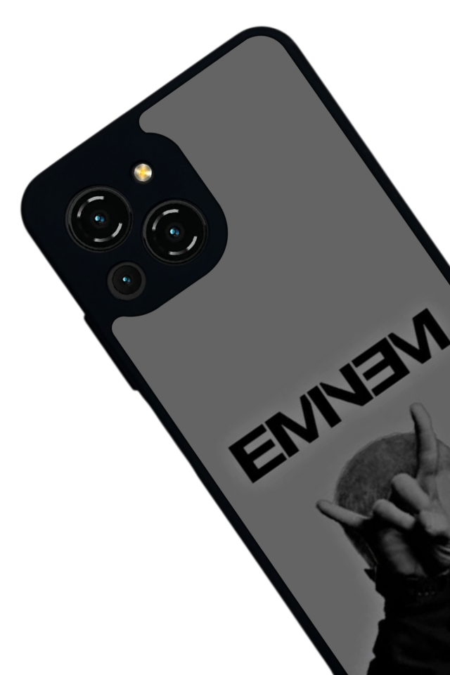 Reeder S23 Pro Max Uyumlu Eminem Tasarımlı Glossy Premium Kılıf