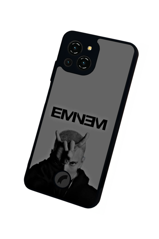 Reeder S23 Pro Max Uyumlu Eminem Tasarımlı Glossy Premium Kılıf