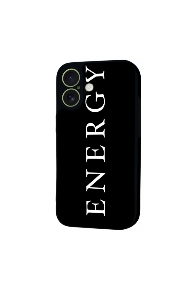 iPhone 17 Uyumlu Energy Tasarımlı Glossy Premium Kılıf