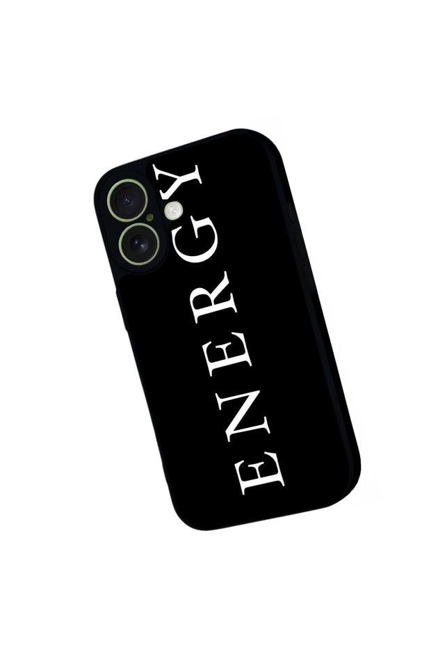 iPhone 17 Uyumlu Energy Tasarımlı Glossy Premium Kılıf