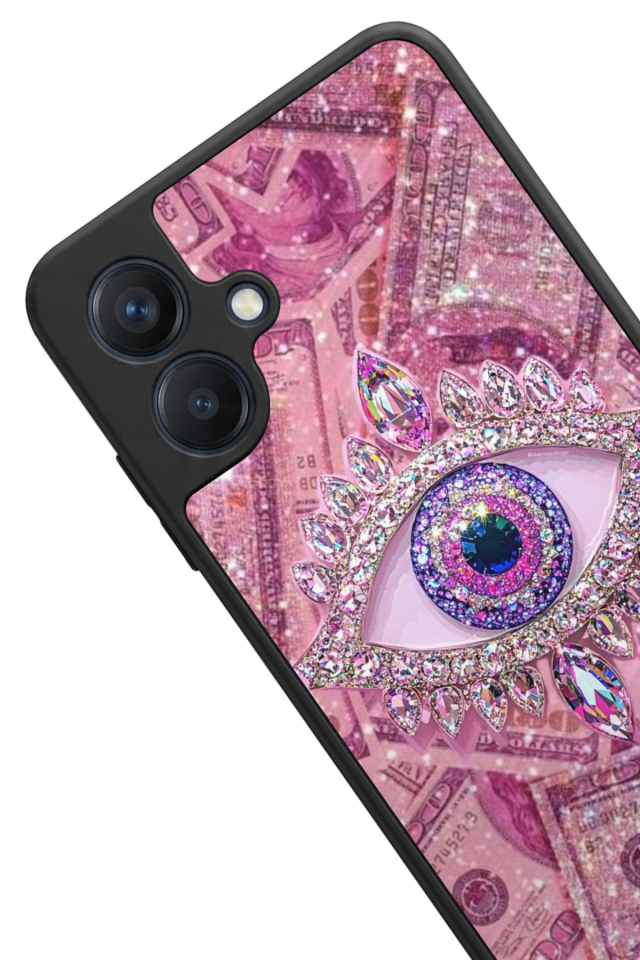 Samsung Galaxy A07 Uyumlu Göz Tasarımlı Glossy Premium Kılıf