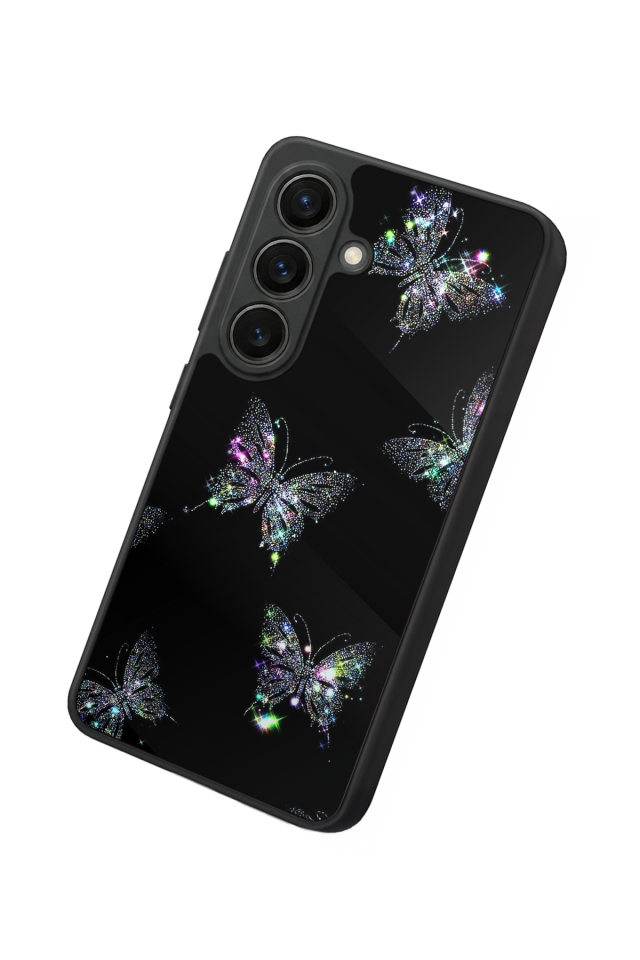 Samsung Galaxy S26 Uyumlu Kelebek Tasarımlı Glossy Premium Kılıf