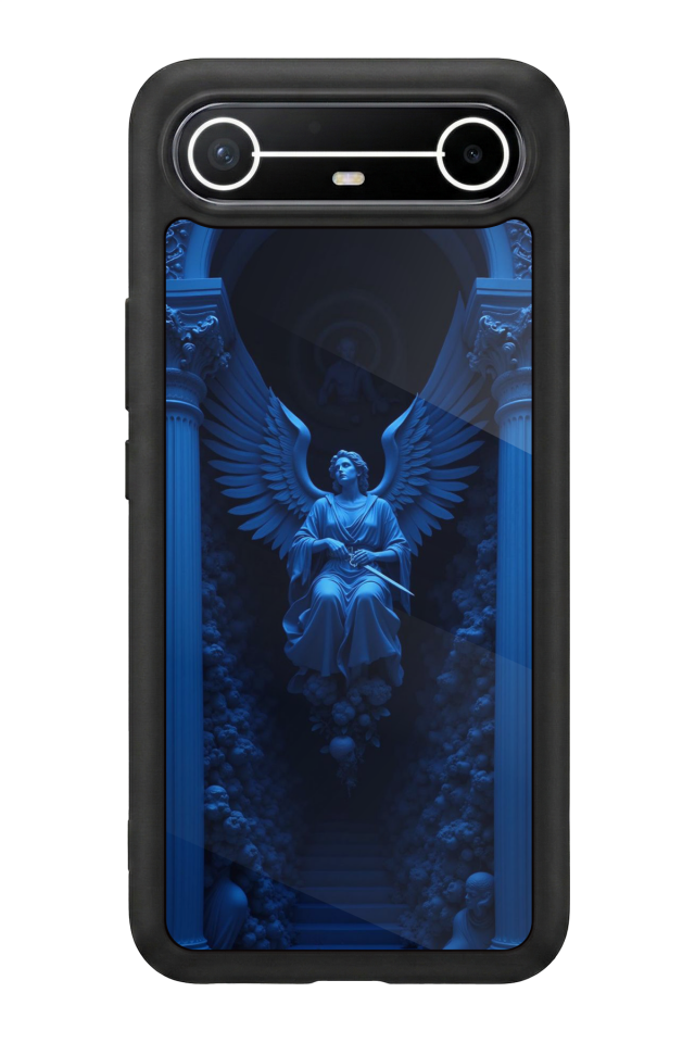 Tecno Spark Slim 5G Uyumlu Melek Tasarımlı Glossy Premium Kılıf