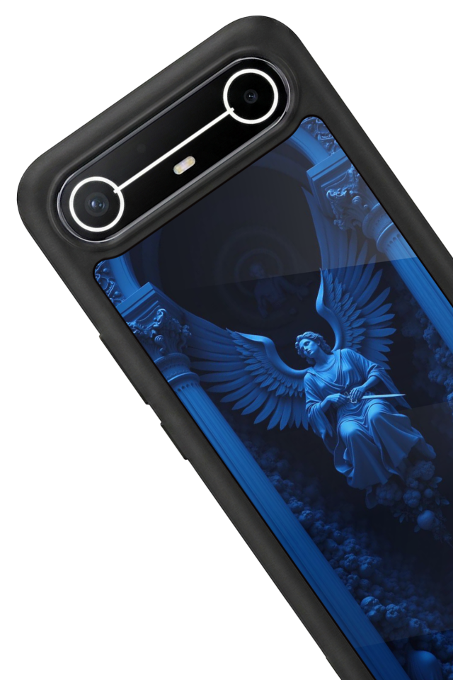 Tecno Spark Slim 5G Uyumlu Melek Tasarımlı Glossy Premium Kılıf