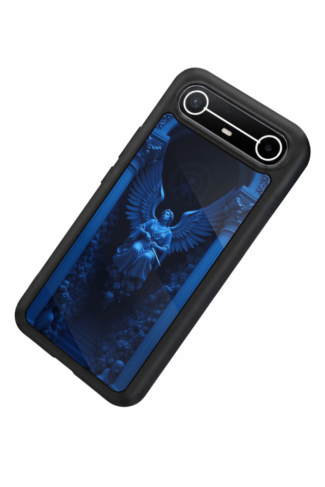 Tecno Spark Slim 5G Uyumlu Melek Tasarımlı Glossy Premium Kılıf