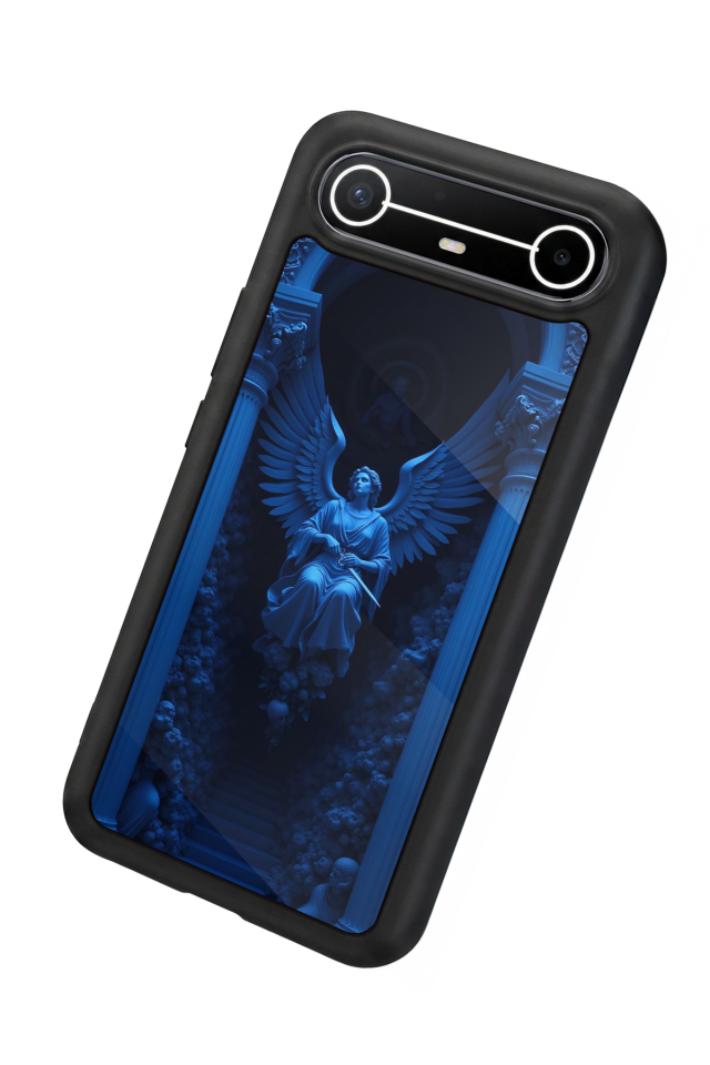 Tecno Spark Slim 5G Uyumlu Melek Tasarımlı Glossy Premium Kılıf