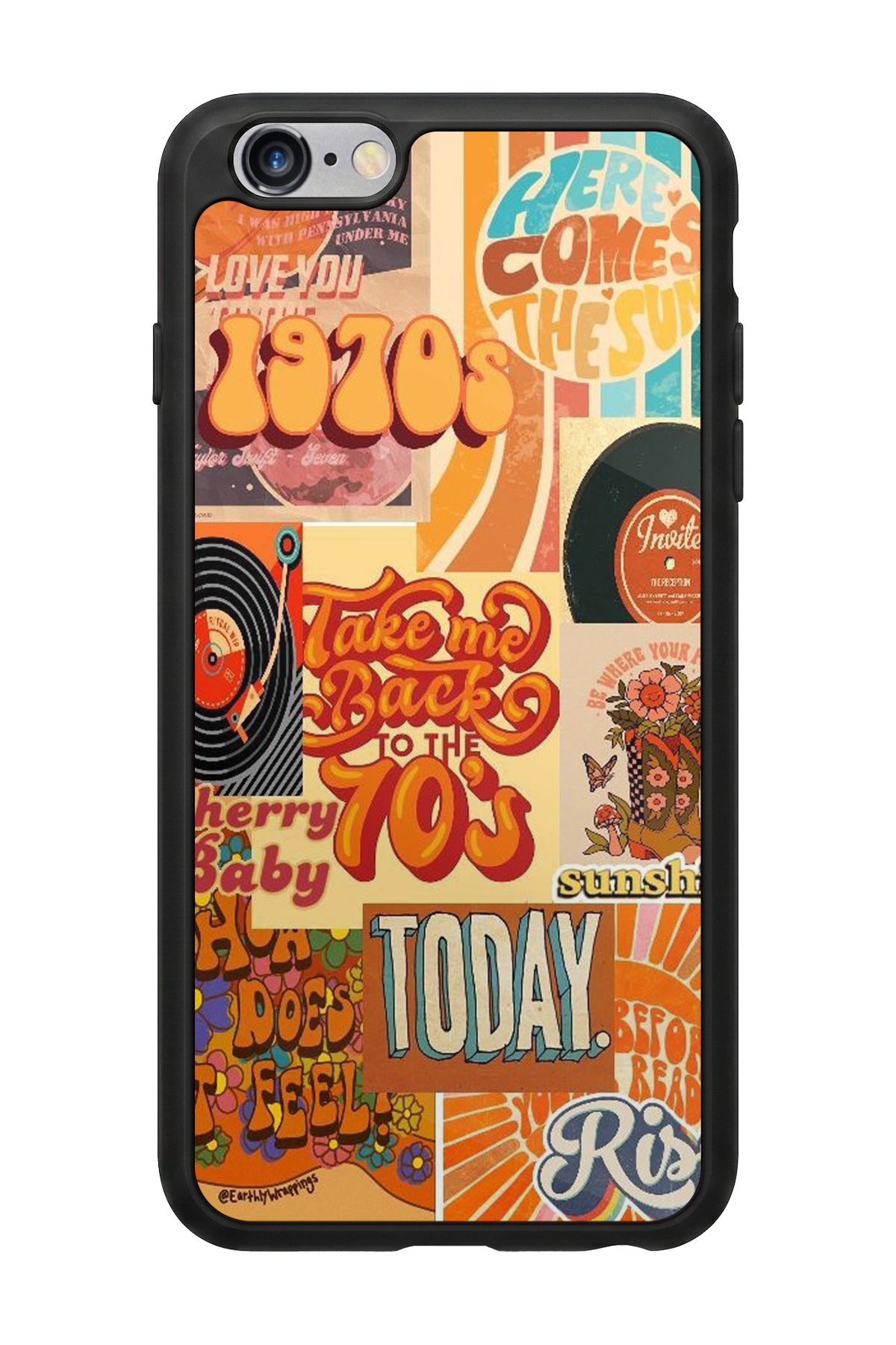 iPhone 6s Plus Uyumlu Poster Tasarımlı Glossy Premium Kılıf