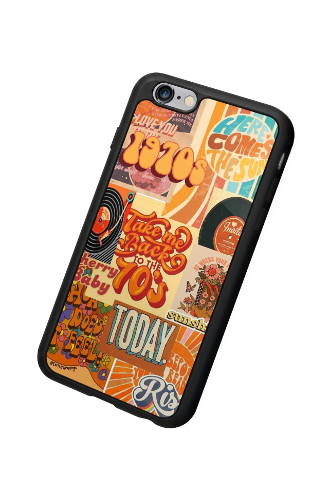 iPhone 6s Plus Uyumlu Poster Tasarımlı Glossy Premium Kılıf