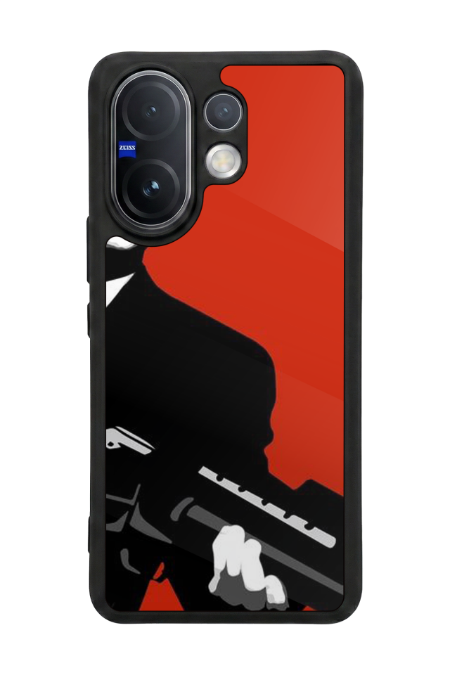 Vivo V60 Uyumlu Scarface Tasarımlı Glossy Premium Kılıf