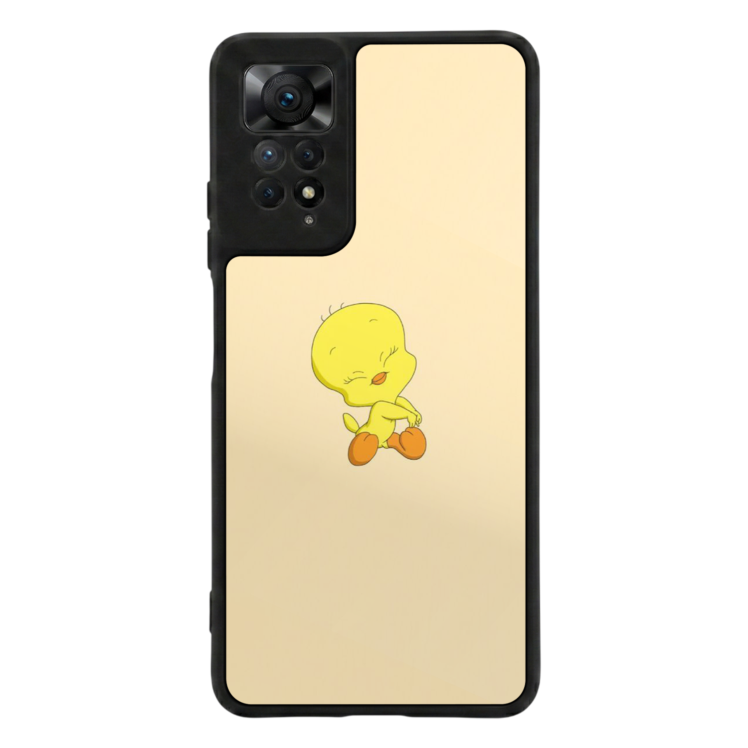 Xiaomi Redmi Note 11 Pro Uyumlu Tweety Tasarımlı Glossy Premium Kılıf