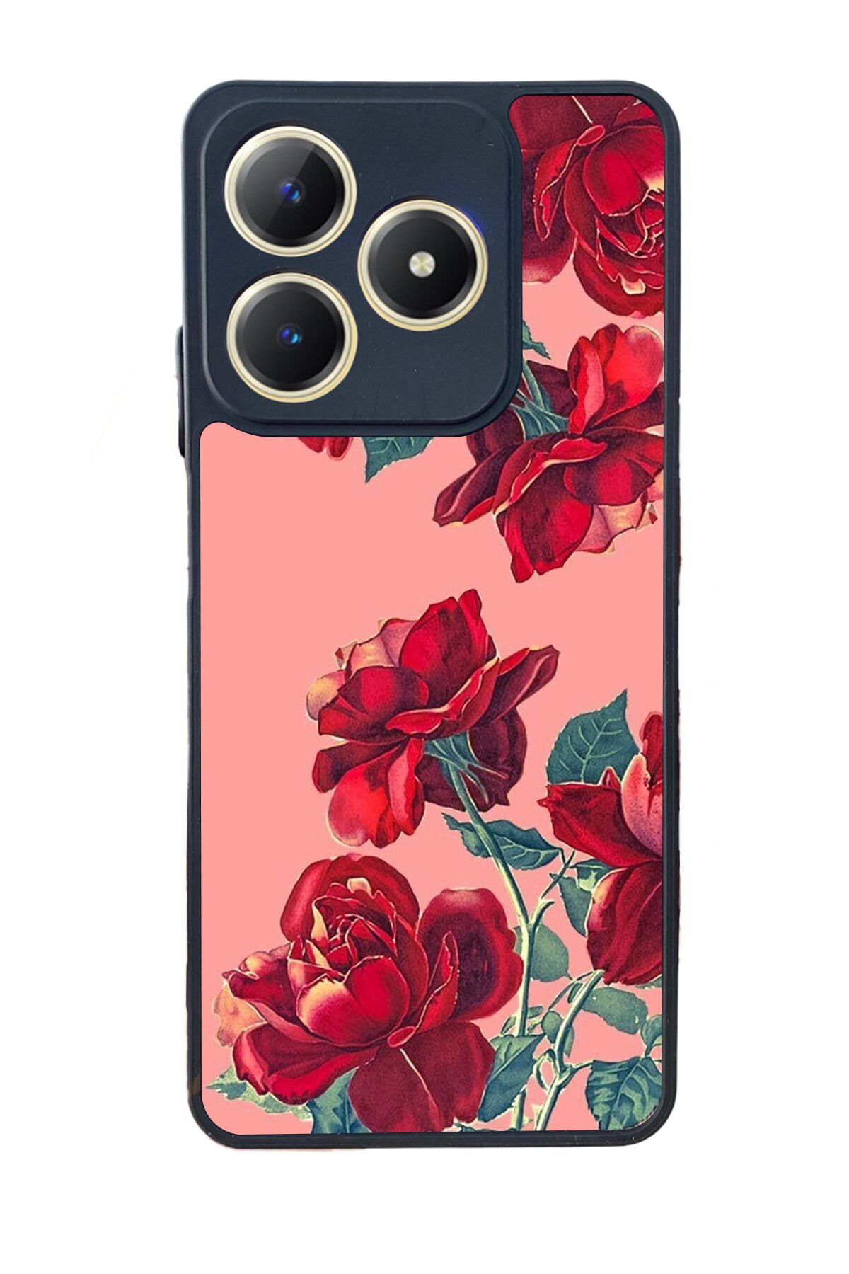 Realme C63 Mat Uyumlu Siyah Kılıf – Yumuşak Silikon, Koruyucu, Şok Emici Kapak