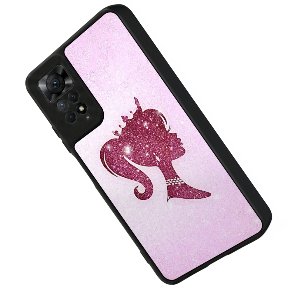 Xiaomi Redmi Note 12 Pro Uyumlu Barbie Tasarımlı Glossy Premium Kılıf