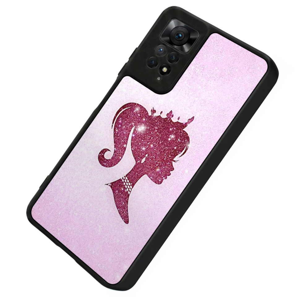 Xiaomi Redmi Note 12 Pro Uyumlu Barbie Tasarımlı Glossy Premium Kılıf