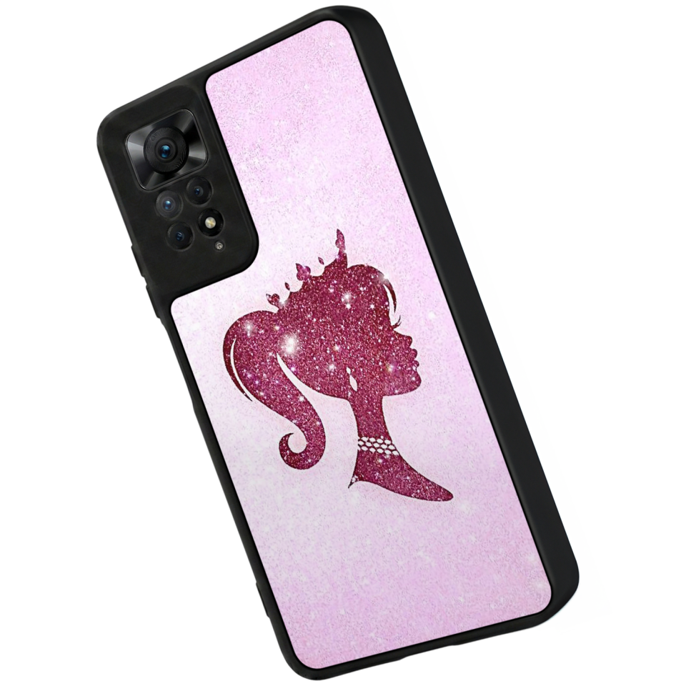 Xiaomi Redmi Note 12 Pro Uyumlu Barbie Tasarımlı Glossy Premium Kılıf