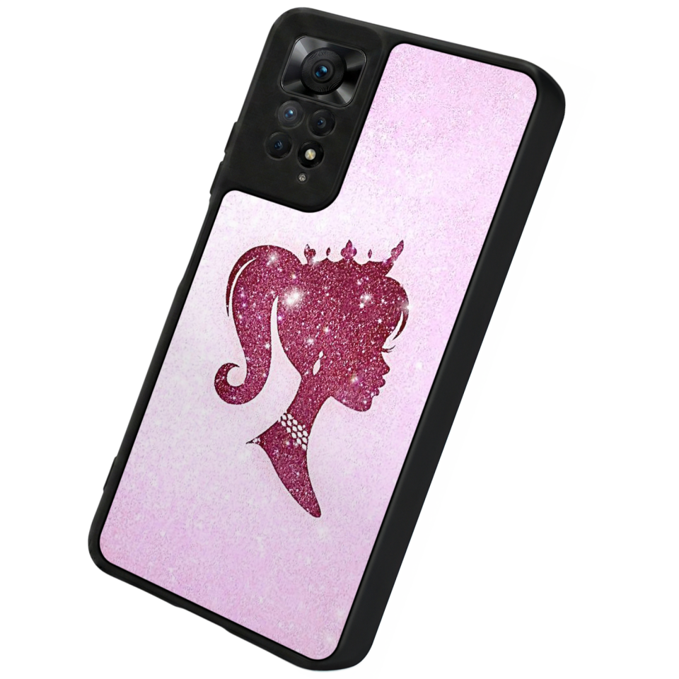 Xiaomi Redmi Note 12 Pro Uyumlu Barbie Tasarımlı Glossy Premium Kılıf