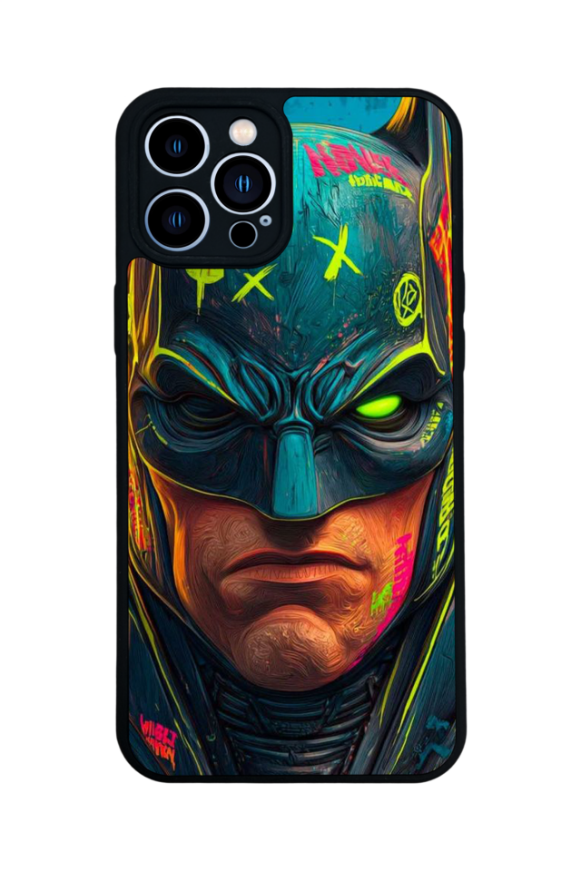 iPhone 12 Pro Max Uyumlu Batman Tasarımlı Glossy Premium Kılıf