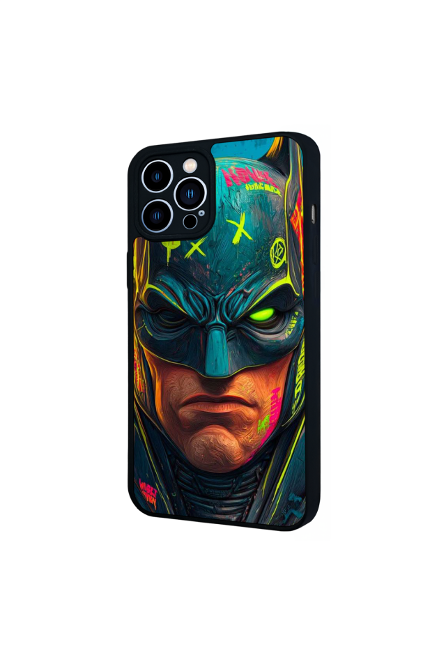 iPhone 12 Pro Max Uyumlu Batman Tasarımlı Glossy Premium Kılıf