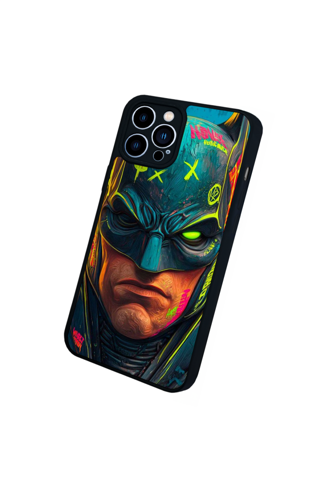 iPhone 12 Pro Max Uyumlu Batman Tasarımlı Glossy Premium Kılıf