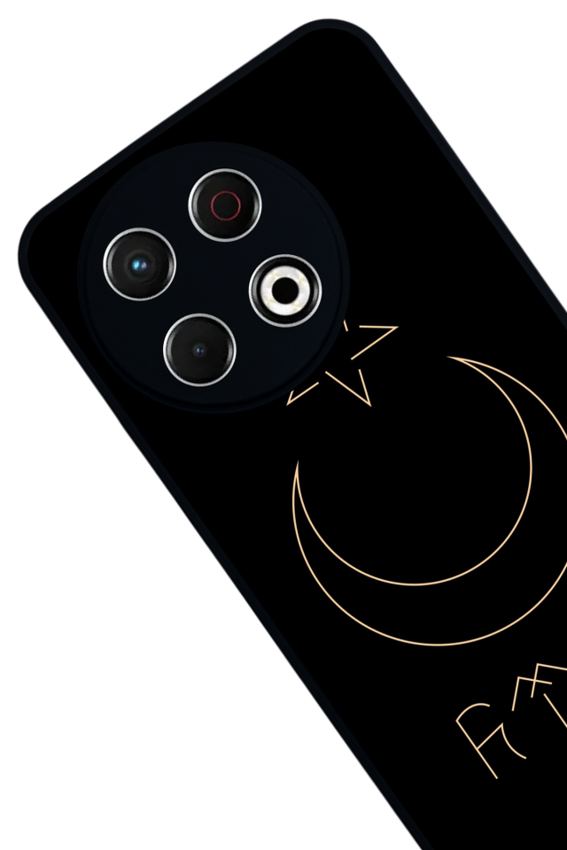 Tecno Spark 30 Pro Uyumlu Bozkurt Tasarımlı Glossy Premium Kılıf