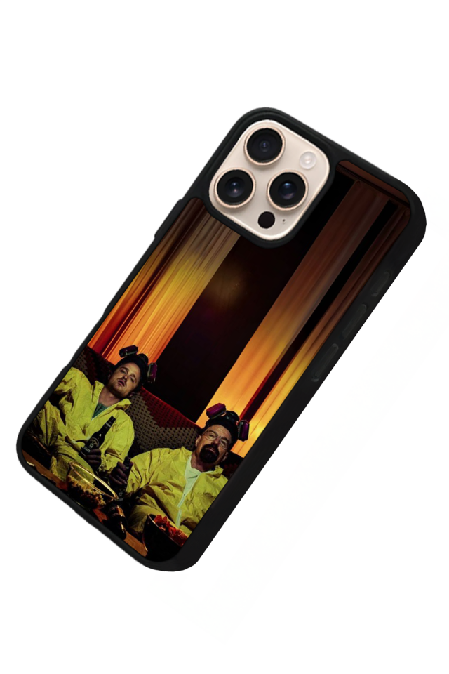 iPhone 16 Pro Uyumlu BreakingBad Tasarımlı Glossy Premium Kılıf