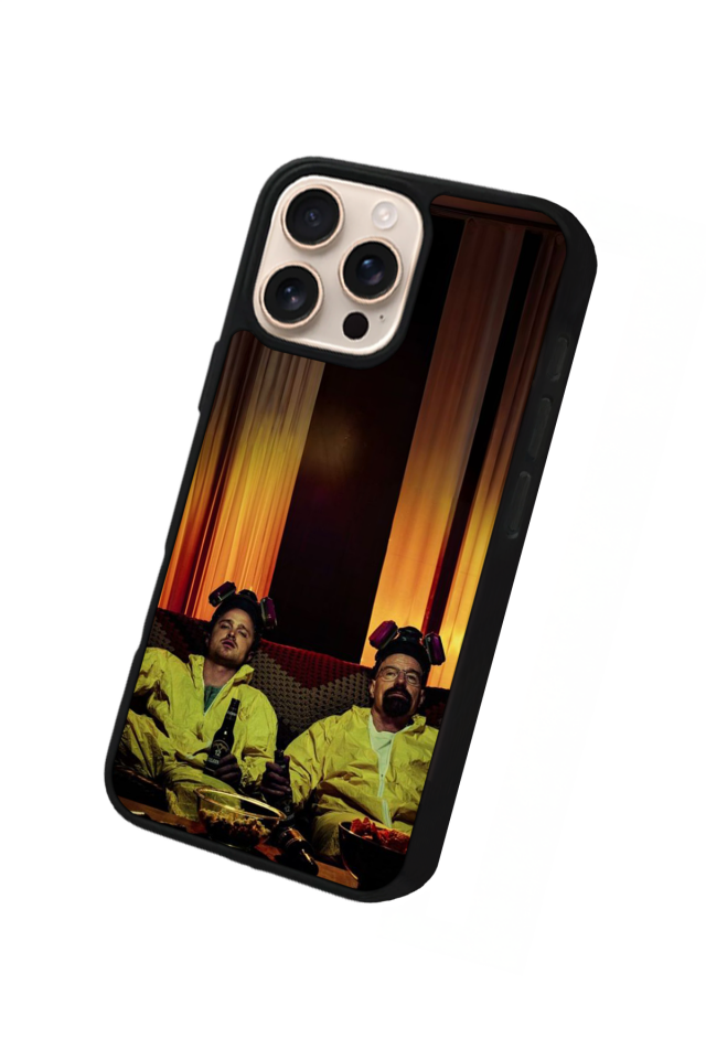 iPhone 16 Pro Uyumlu BreakingBad Tasarımlı Glossy Premium Kılıf