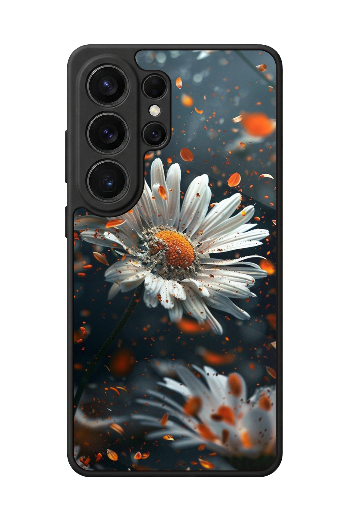 Samsung Galaxy S26 Ultra Uyumlu Cicek Tasarımlı Glossy Premium Kılıf