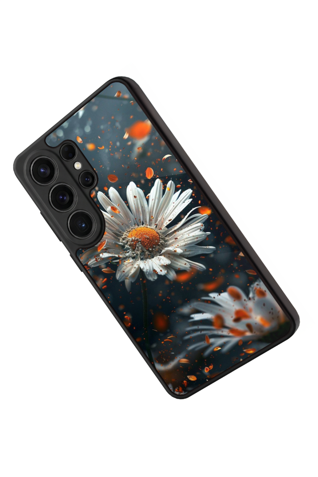 Samsung Galaxy S26 Ultra Uyumlu Cicek Tasarımlı Glossy Premium Kılıf