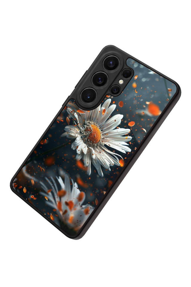 Samsung Galaxy S26 Ultra Uyumlu Cicek Tasarımlı Glossy Premium Kılıf