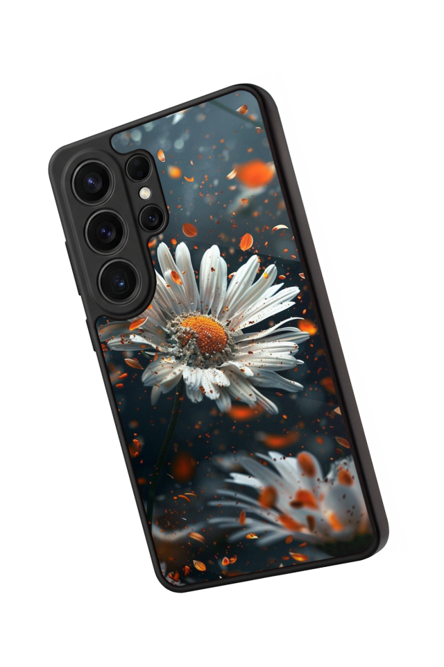 Samsung Galaxy S26 Ultra Uyumlu Cicek Tasarımlı Glossy Premium Kılıf