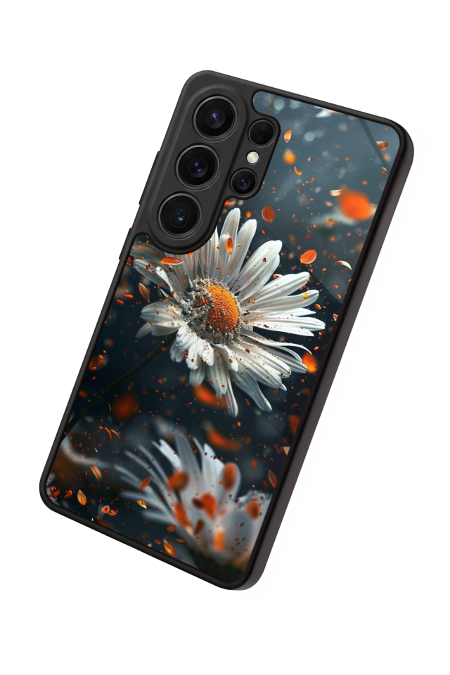 Samsung Galaxy S26 Ultra Uyumlu Cicek Tasarımlı Glossy Premium Kılıf