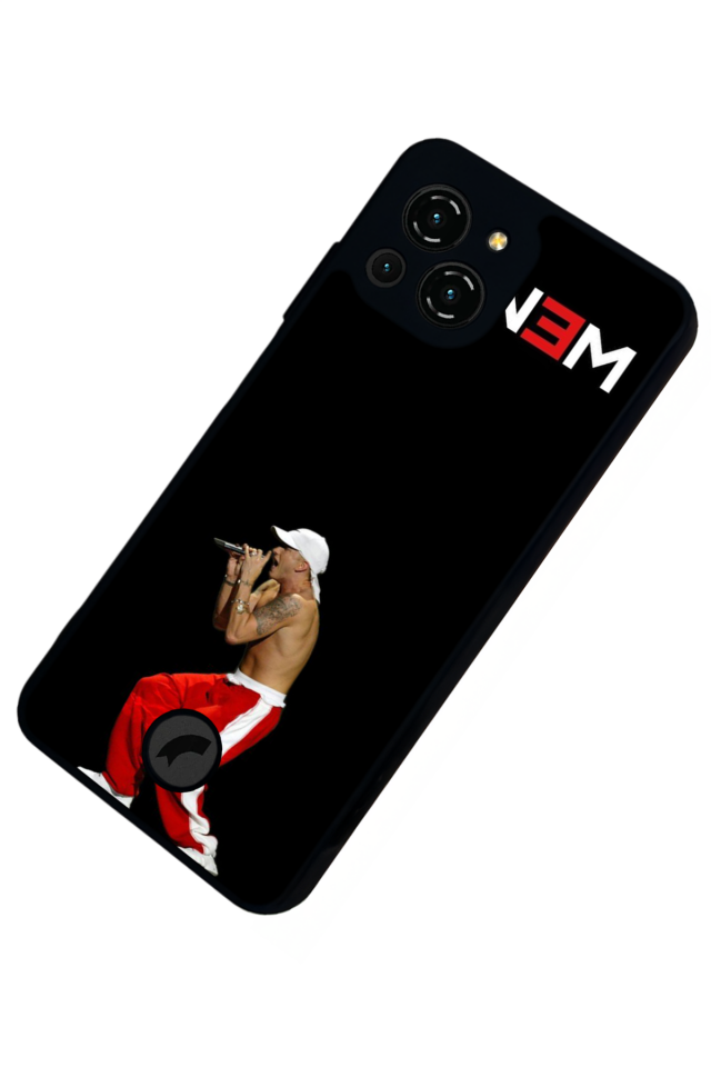 Reeder S23 Pro Max Uyumlu Eminem Tasarımlı Glossy Premium Kılıf