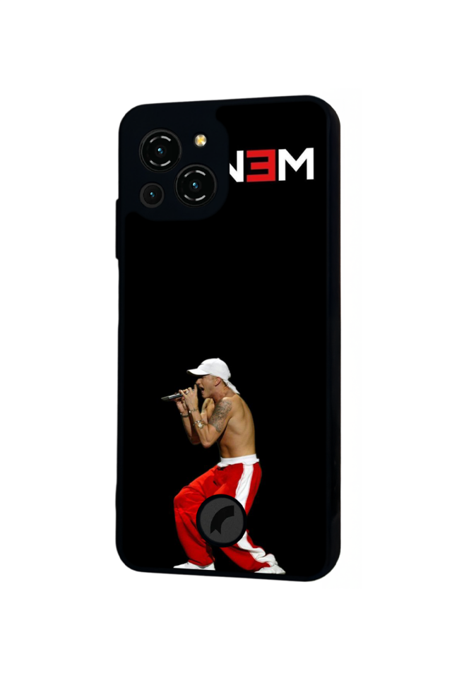 Reeder S23 Pro Max Uyumlu Eminem Tasarımlı Glossy Premium Kılıf