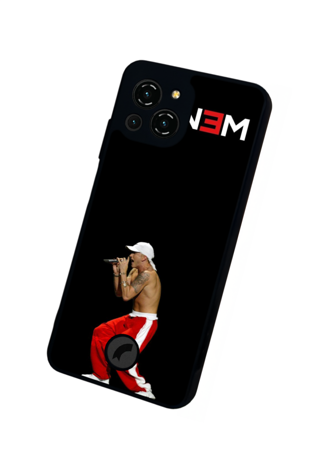 Reeder S23 Pro Max Uyumlu Eminem Tasarımlı Glossy Premium Kılıf