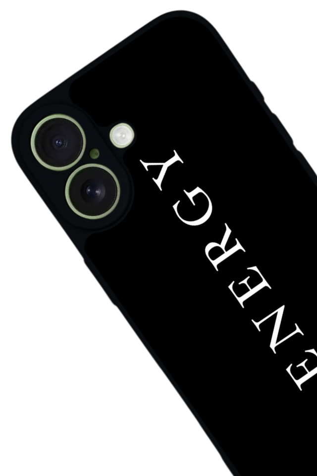 iPhone 17 Uyumlu Energy Tasarımlı Glossy Premium Kılıf