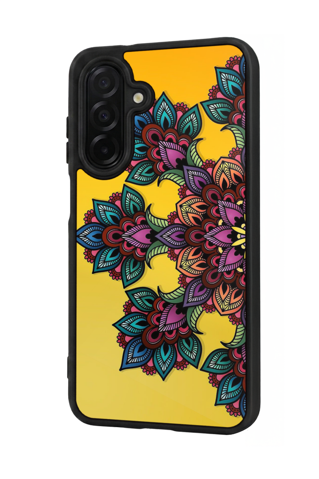 Samsung Galaxy A56 Uyumlu Mandala Tasarımlı Glossy Premium Kılıf