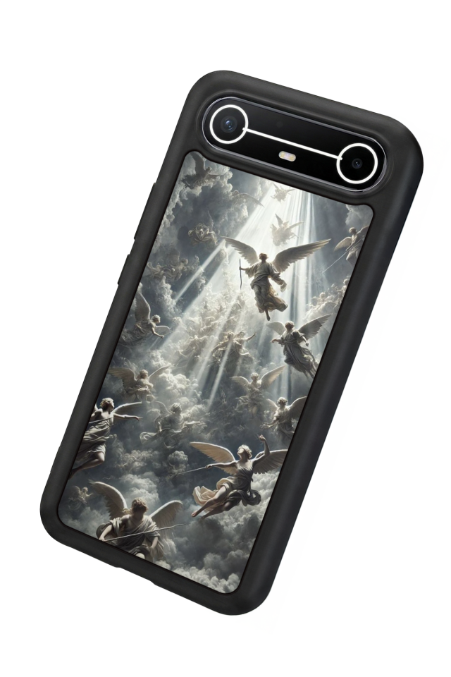 Tecno Spark Slim 5G Uyumlu Melek Tasarımlı Glossy Premium Kılıf