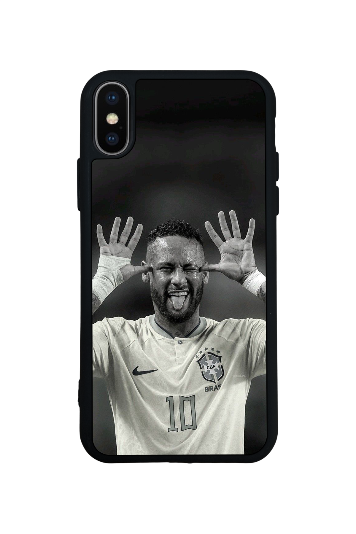 iPhone XS Max Uyumlu Neymar Tasarımlı Glossy Premium Kılıf