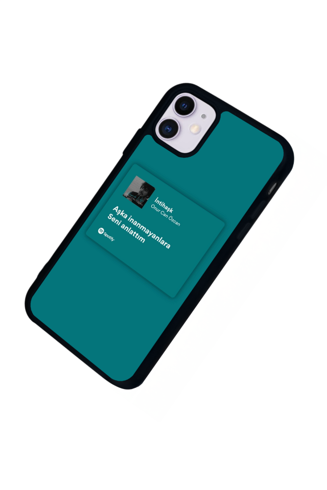 iPhone 11 Uyumlu Sarki Sozleri Tasarımlı Glossy Premium Kılıf