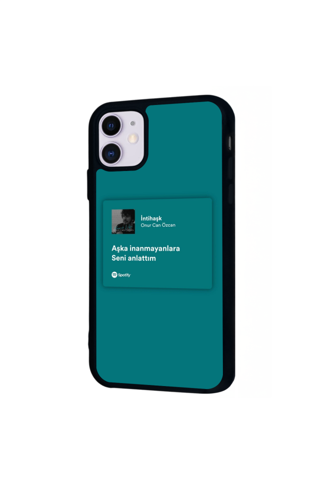 iPhone 11 Uyumlu Sarki Sozleri Tasarımlı Glossy Premium Kılıf